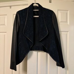 Leather and lace Jacket / blazer Yigal Azrouel